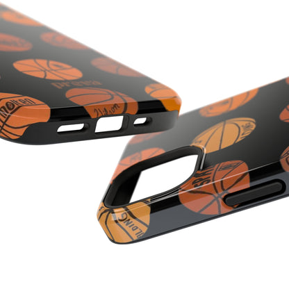 Black Basketball Phone Case