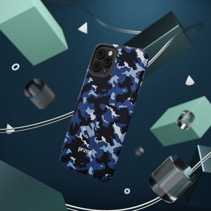 Blue Camo Phone Case