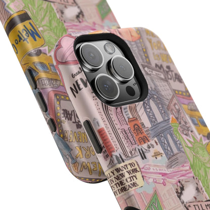 New York Collage Phone Case