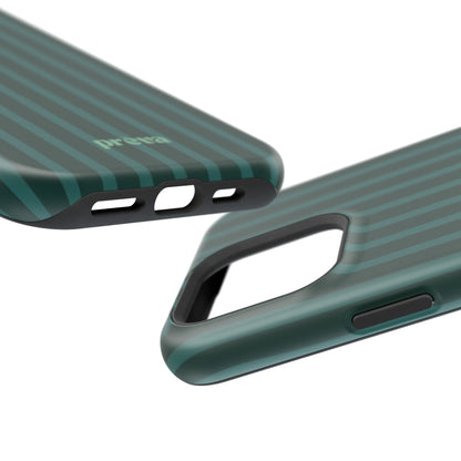 Striped Green Phone Case