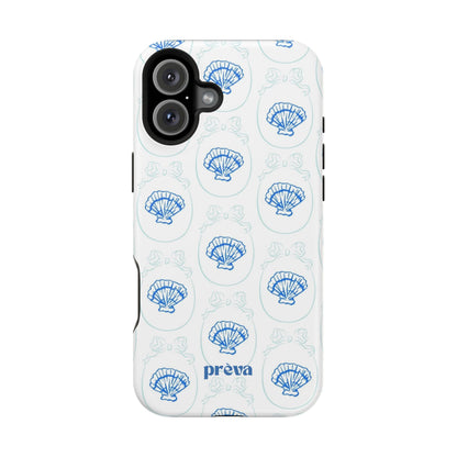Fancy Teal Shell Phone Case