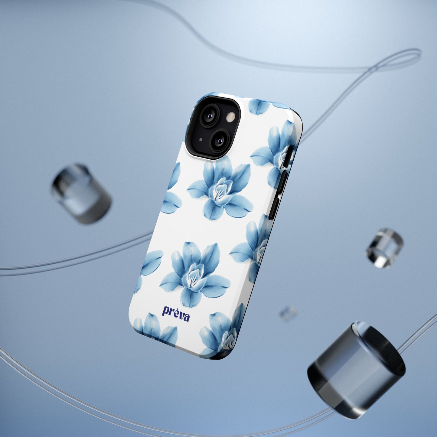 Blue Flowers Phone Case