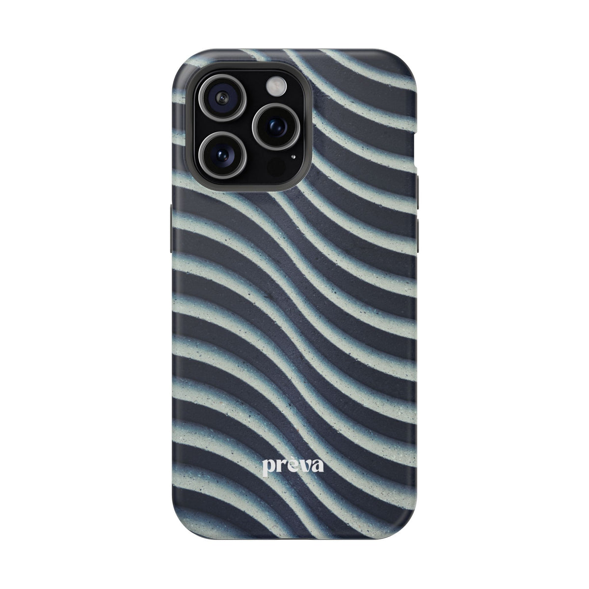 Navy Waves Phone Case