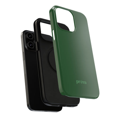Impact-Resistant Phone Case — Forest Green Slim Armor