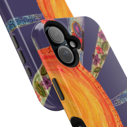 Purple Cancun Sun Phone Case