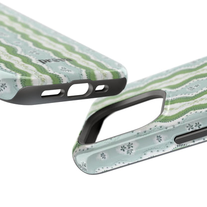 Green Waves Phone Case