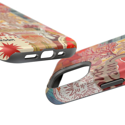 Vintage Floral Collage Phone Case