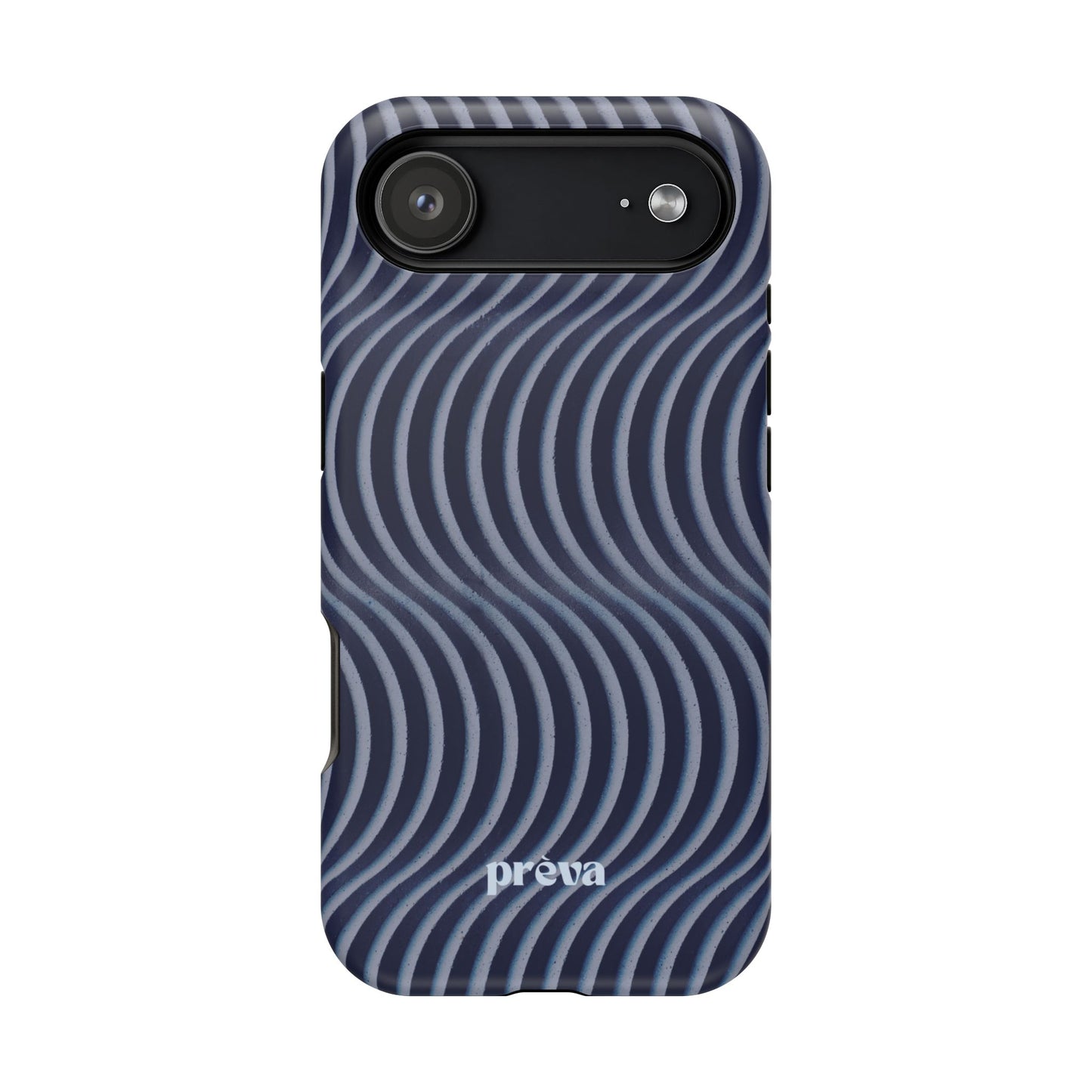 Wavy Navy Phone Case