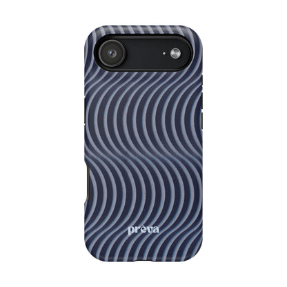 Wavy Navy Phone Case
