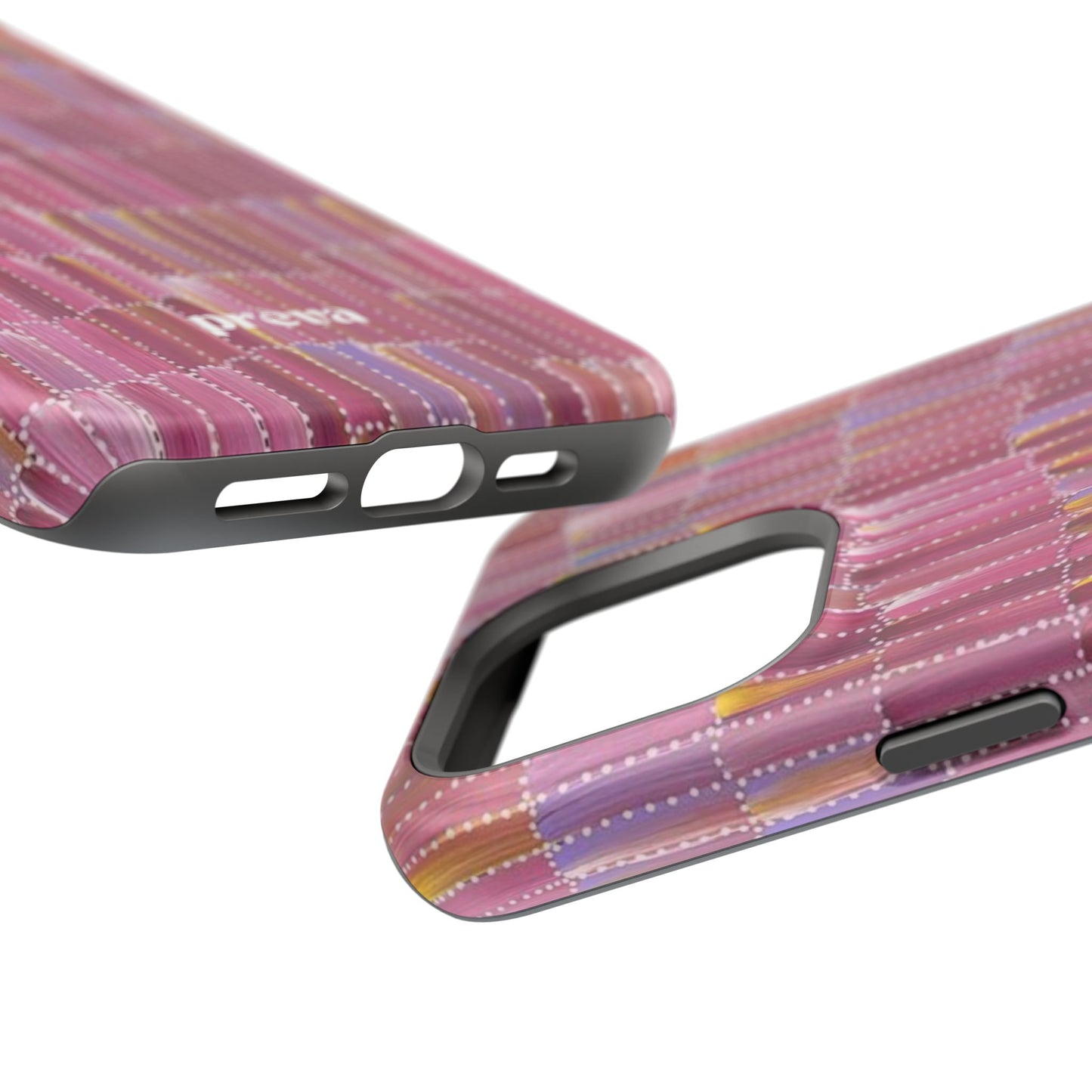 Pink Brushstroke Phone Case