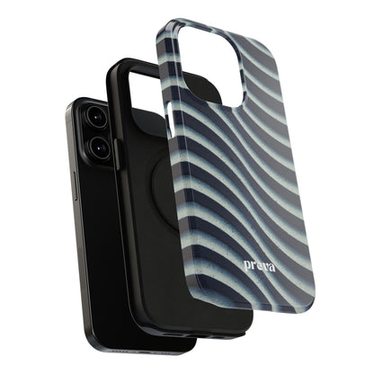 Navy Waves Phone Case