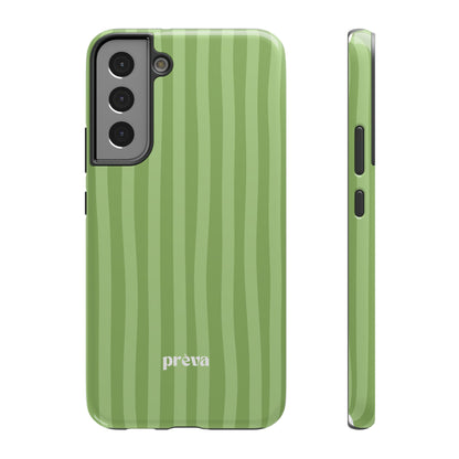 Light Green Stripes Phone Case