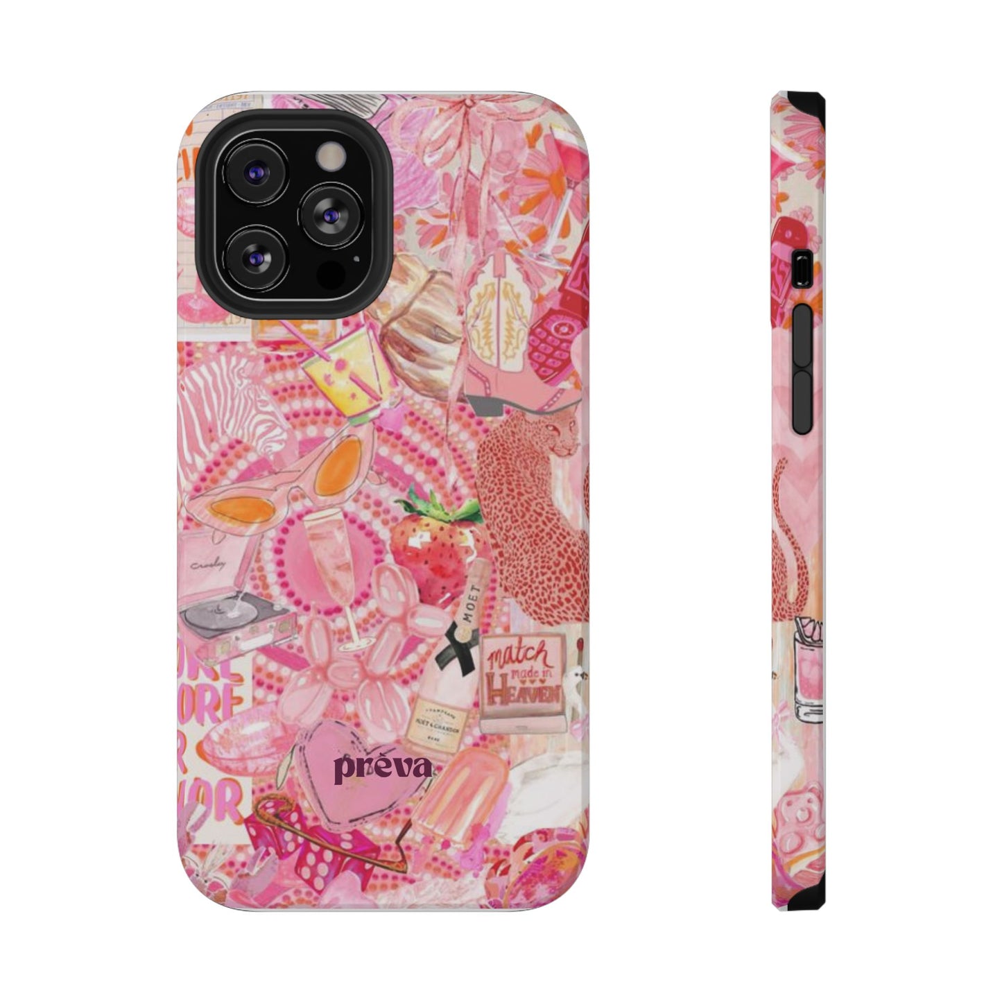 Pink Collage Phone Case