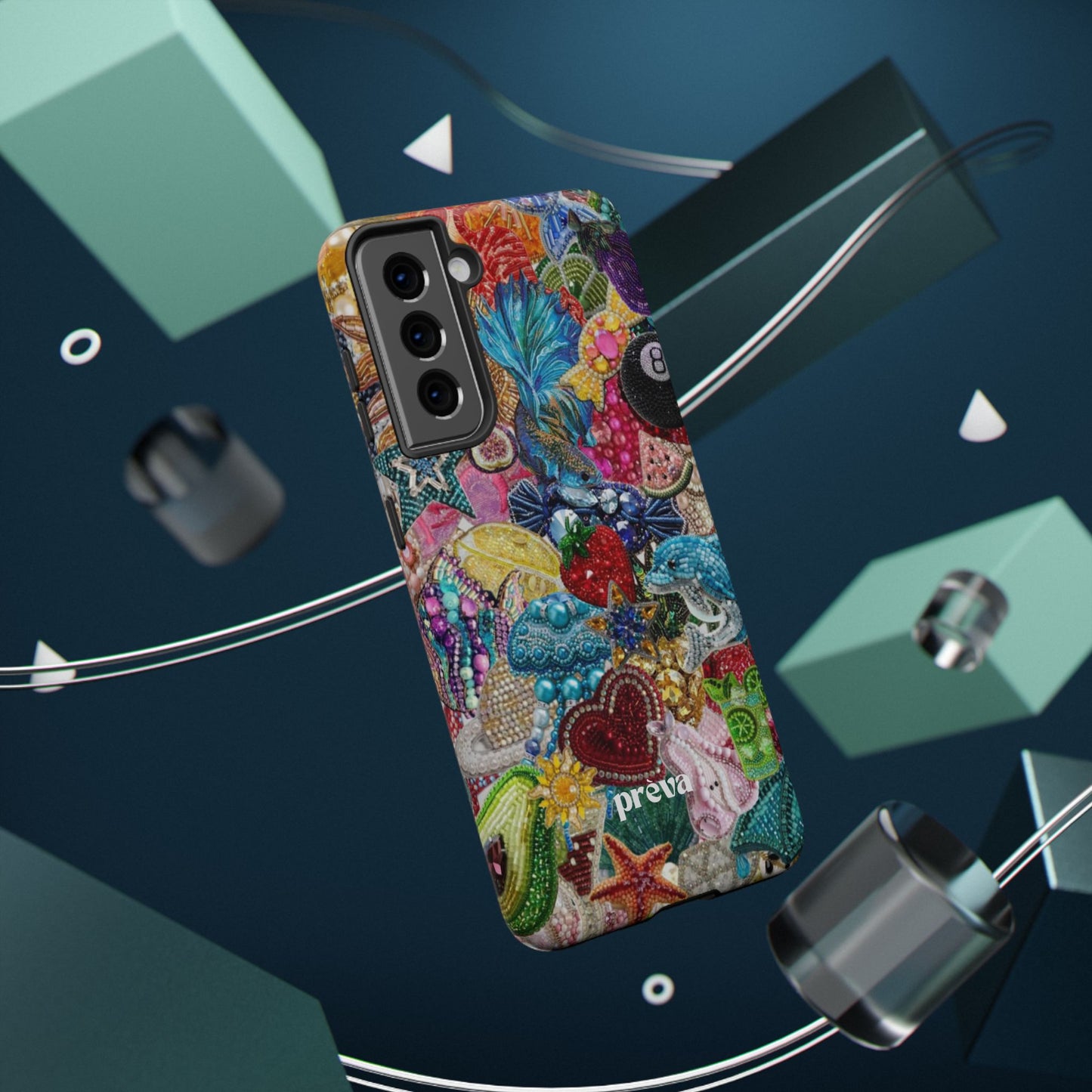 Colorful Rhinestone Phone Case