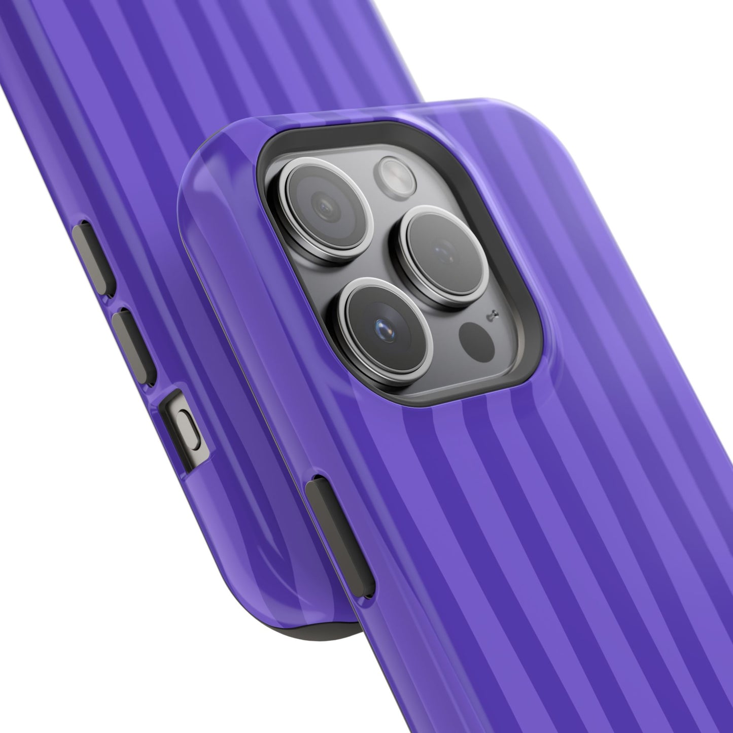 Dark Purple Stripes Phone Case