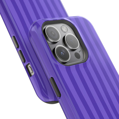 Dark Purple Stripes Phone Case
