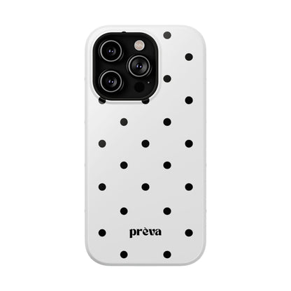 B&W polka dots Phone Case