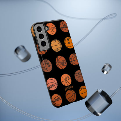 Black Basketball Phone Case