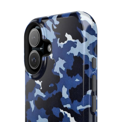 Blue Camo Phone Case