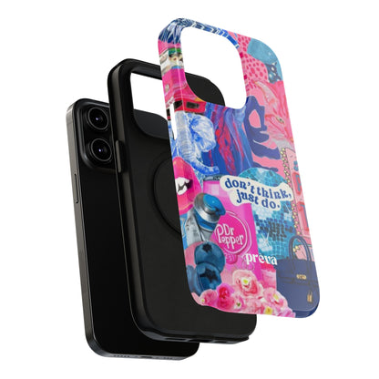 Vibrant Galaxy Collage Phone Case