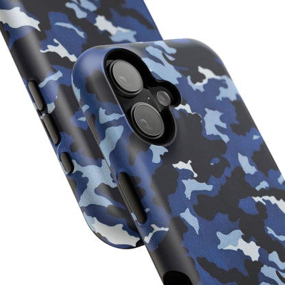 Blue Camo Phone Case