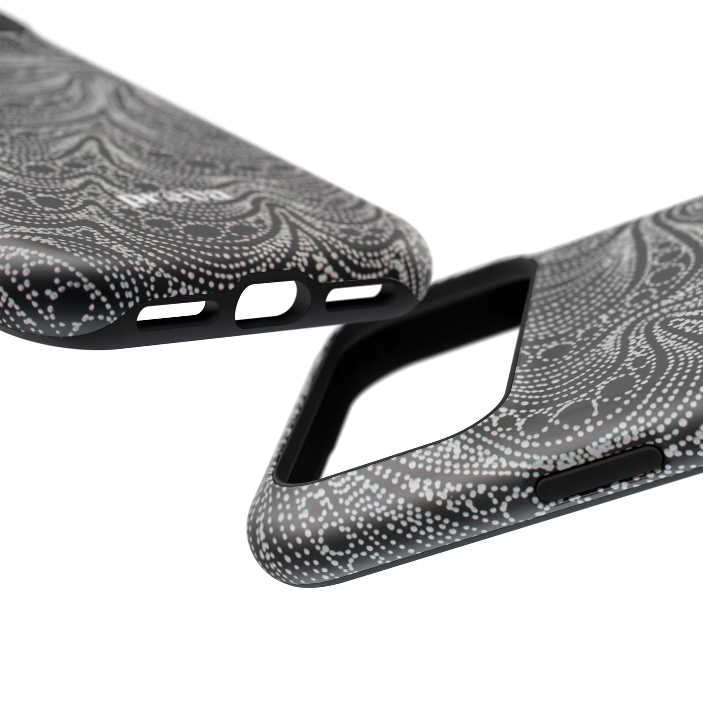 Abstract Midnight Lace Phone Case