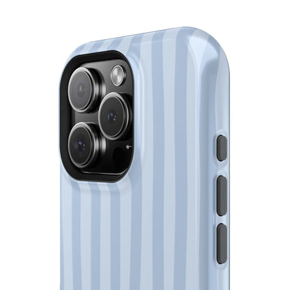Pastel Blue Stripes Phone Case