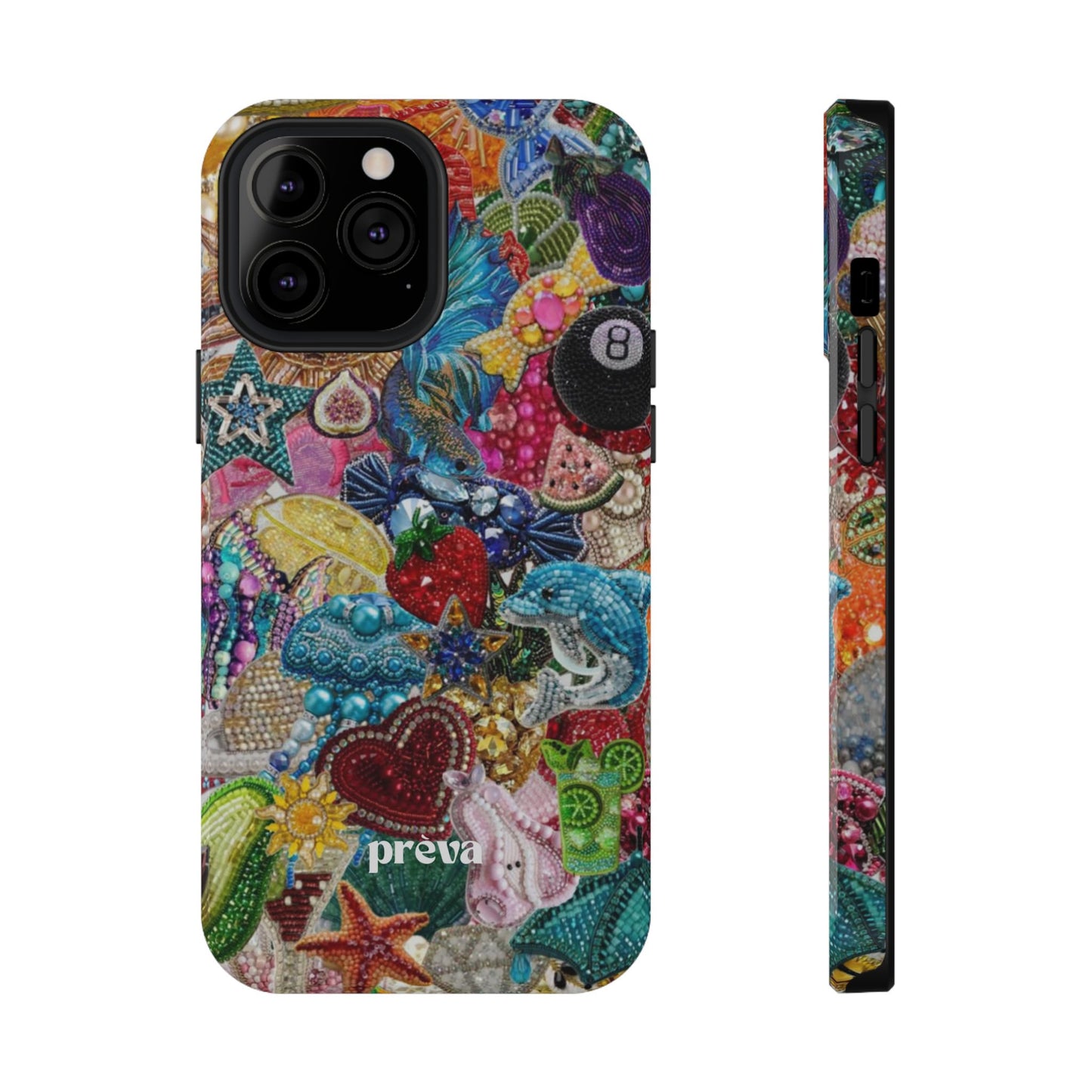 Colorful Rhinestone Phone Case