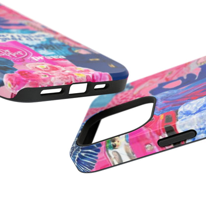 Vibrant Galaxy Collage Phone Case