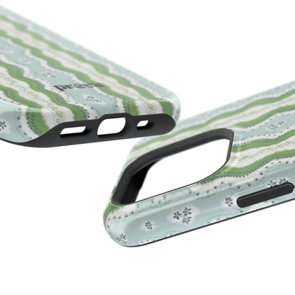 Green Waves Phone Case
