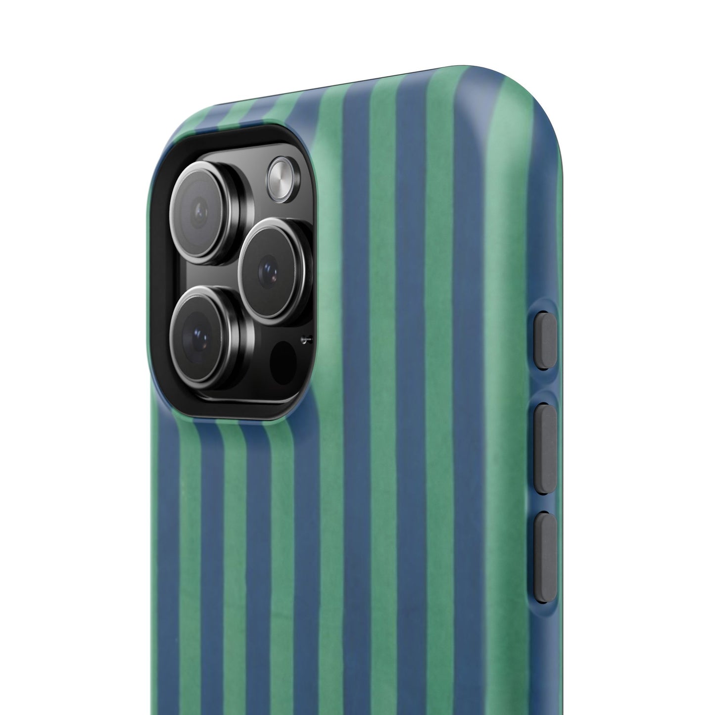 Green & Blue Stripes Phone Case