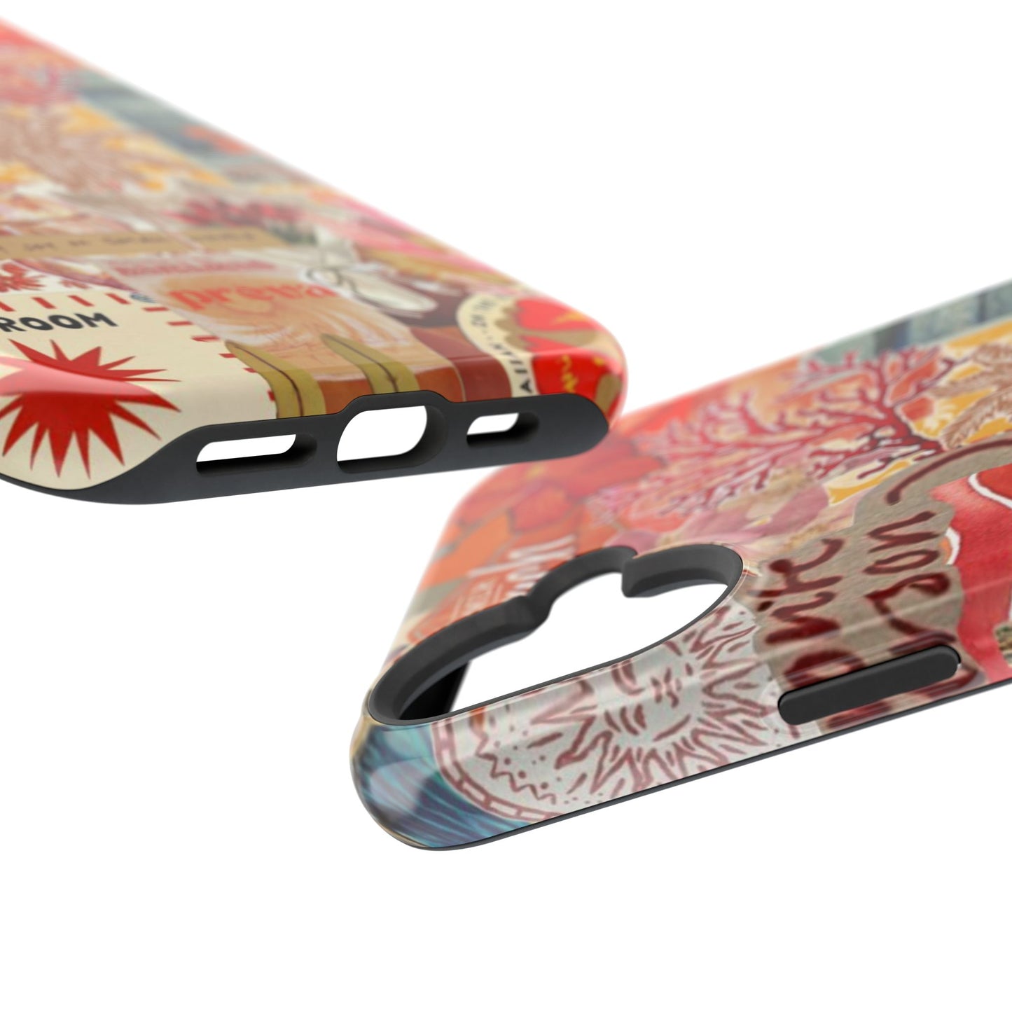Vintage Floral Collage Phone Case