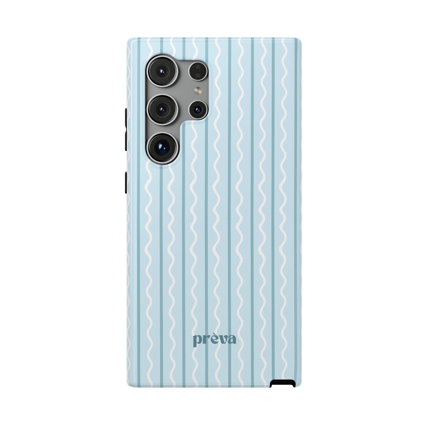 Blue Island Stripes Phone Case
