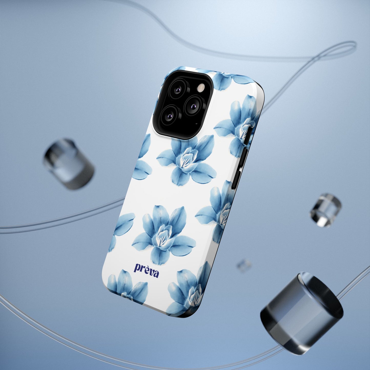 Blue Flowers Phone Case