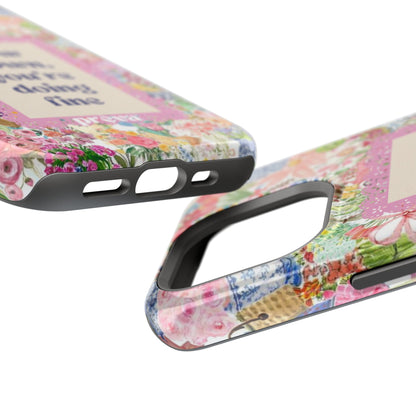 Slow Down Flowers x notsoken Phone Case