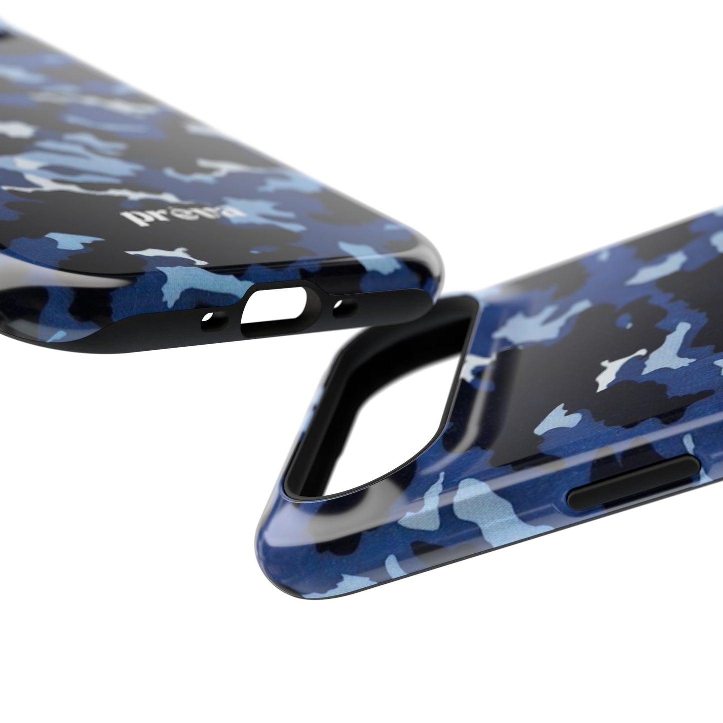 Blue Camo Phone Case