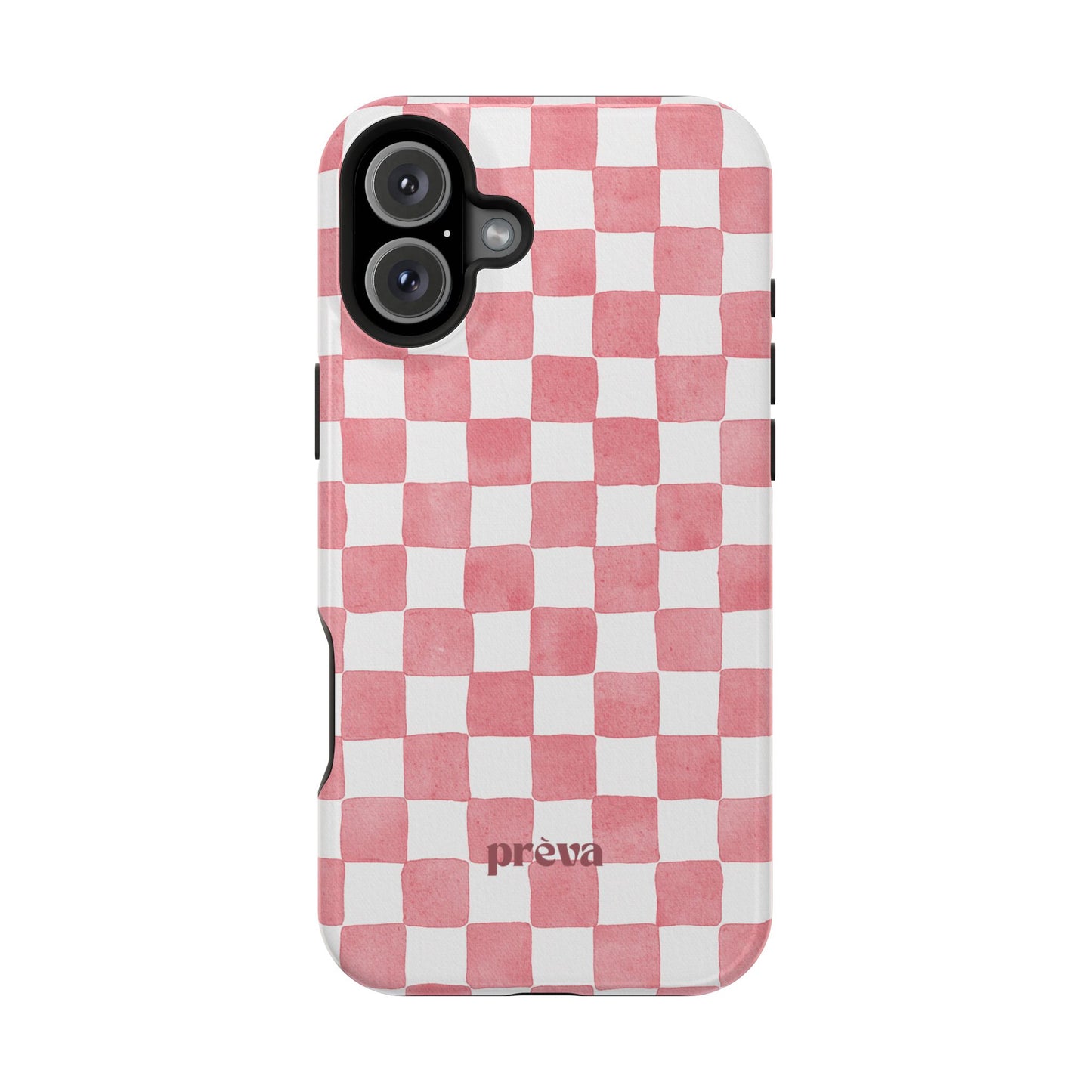 Pink Checkers Phone Case