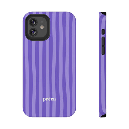 Lavender Stripes Phone Case