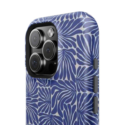 Blue Abstract Greek Phone Case