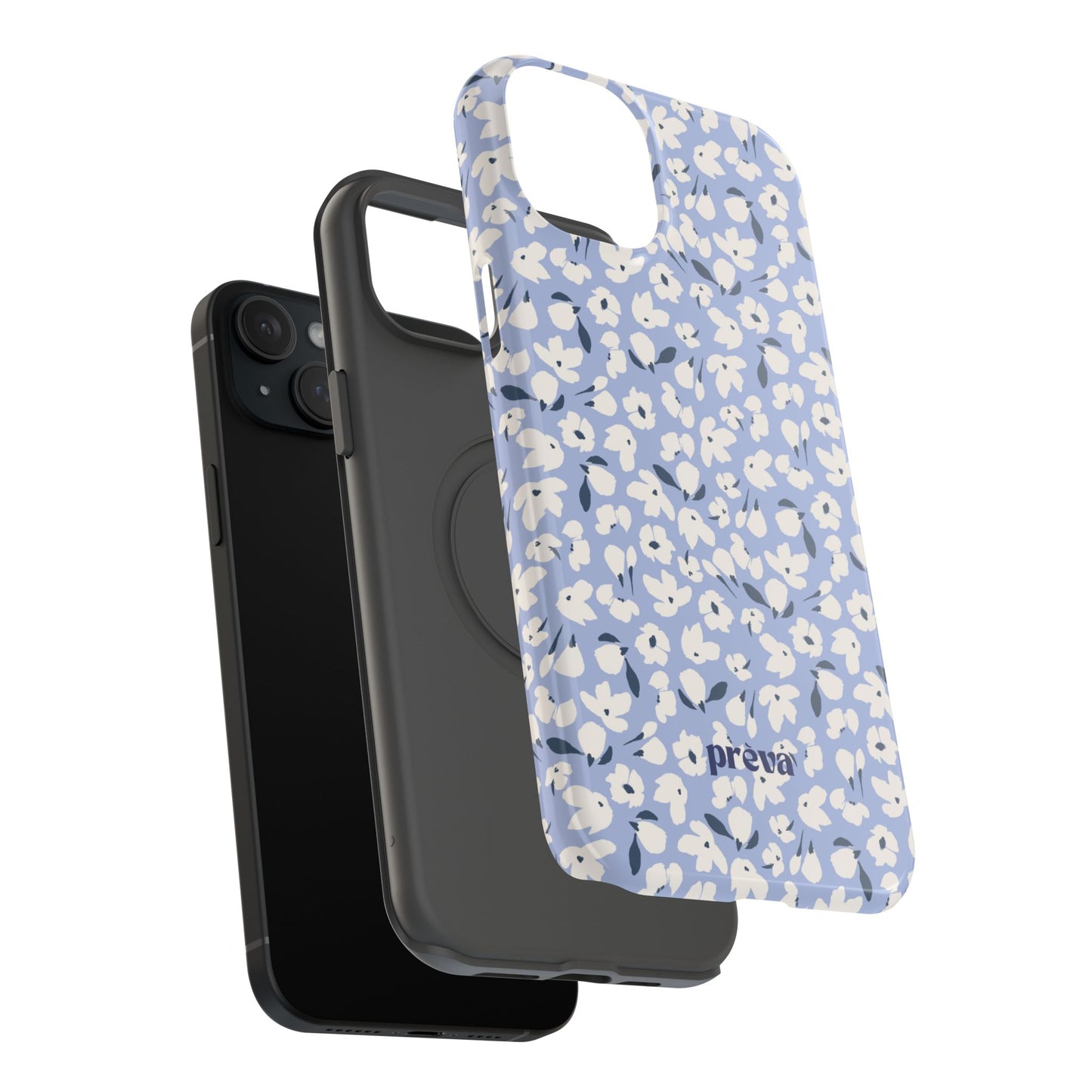 Petals On Blue Phone Case