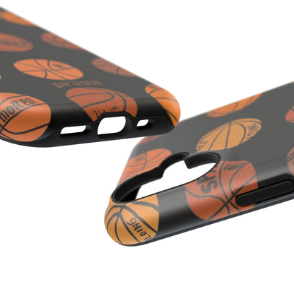 Black Basketball Phone Case