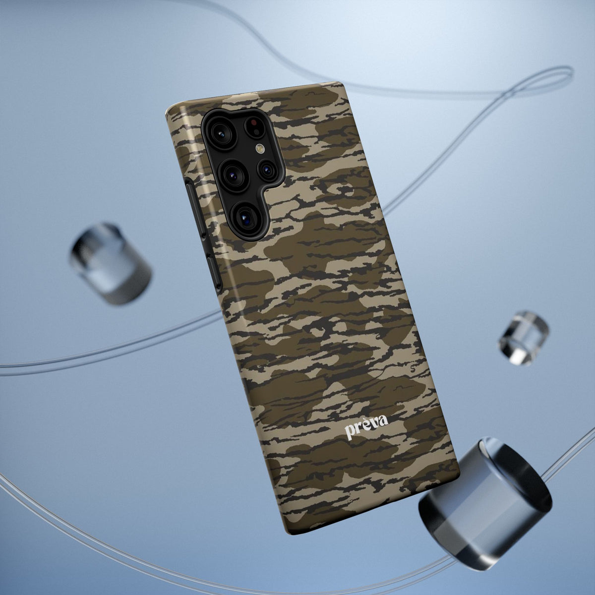 Camo Impact-Resistant Phone Case — Military Green Rugged Protection