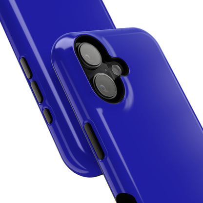 Neon Dark Blue Phone Case