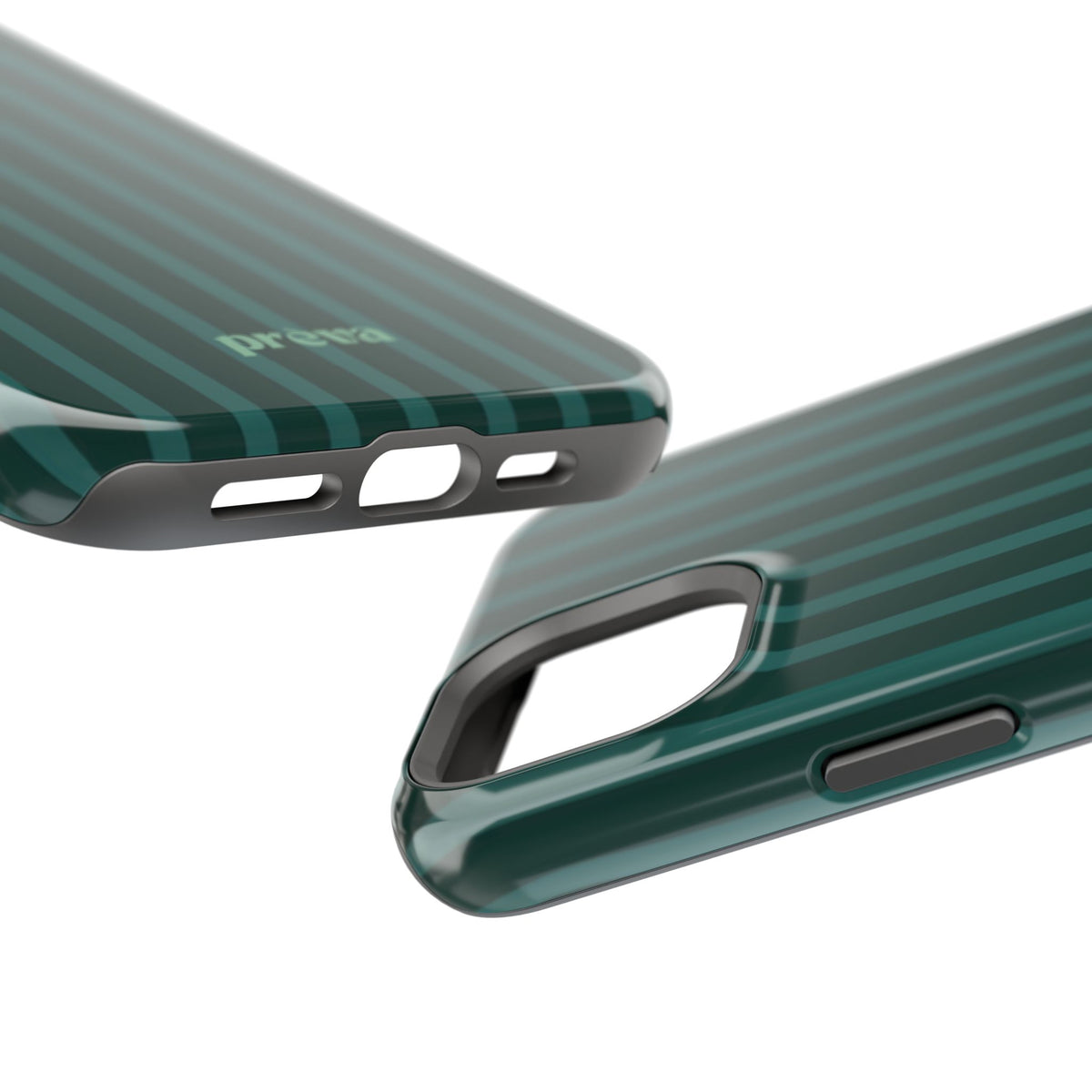 Striped Green Phone Case