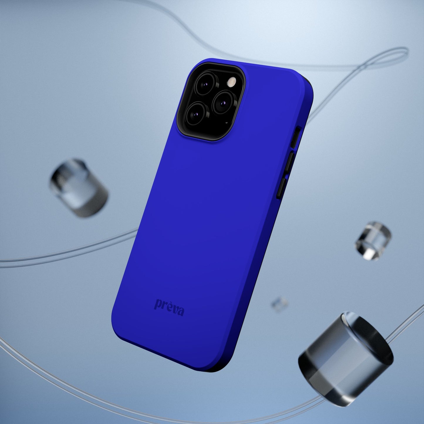 Neon Dark Blue Phone Case