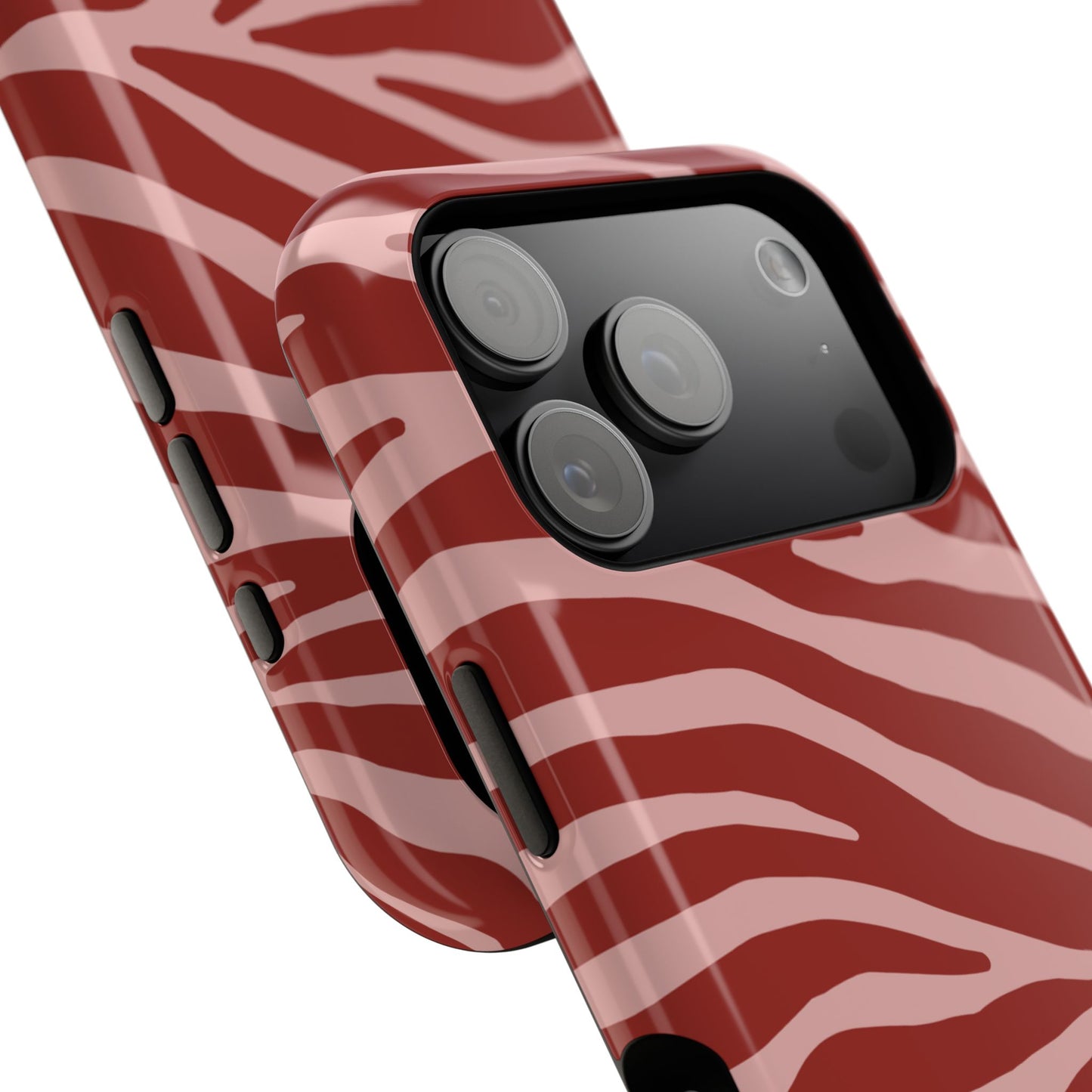 Red Zebra Phone Case