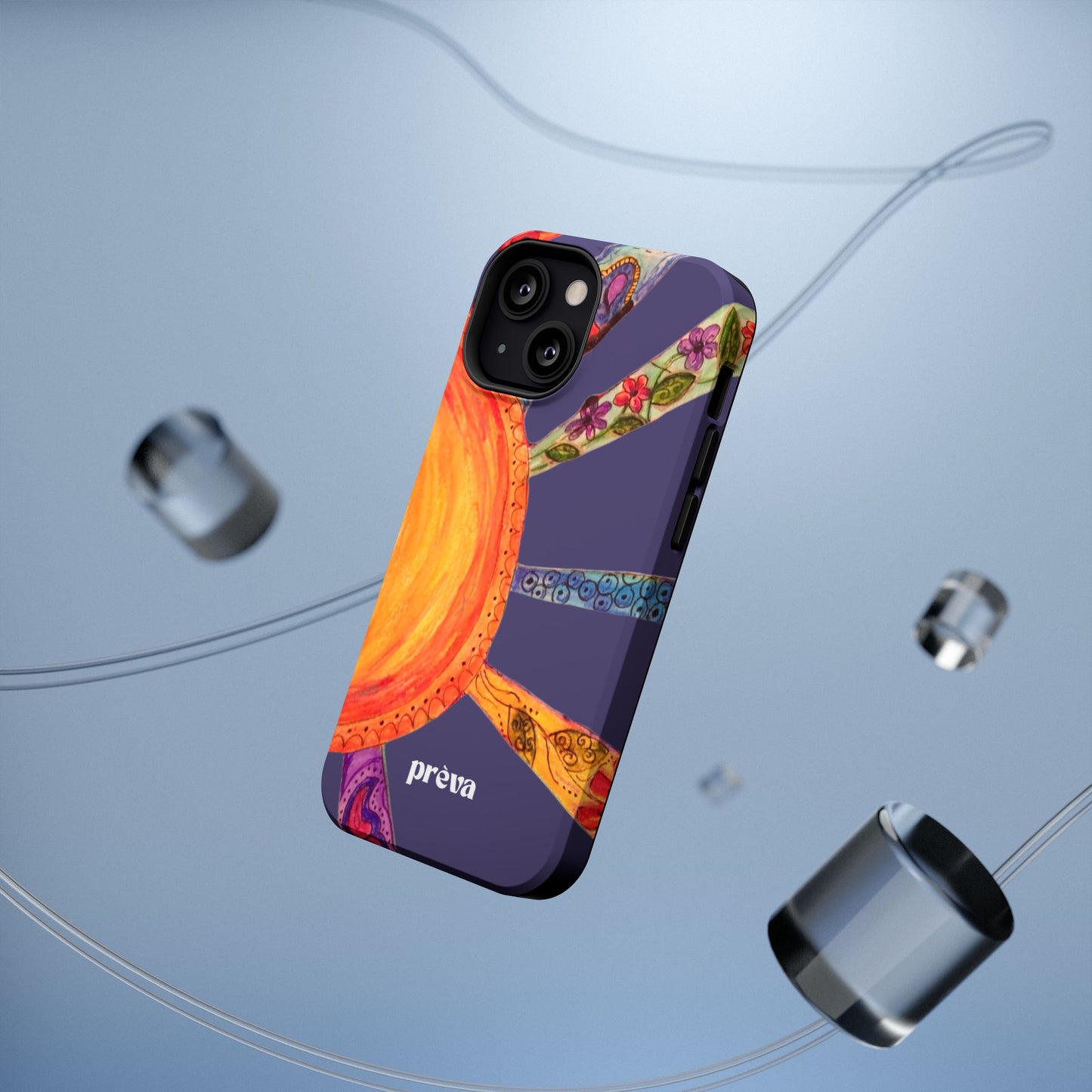 Purple Cancun Sun Phone Case
