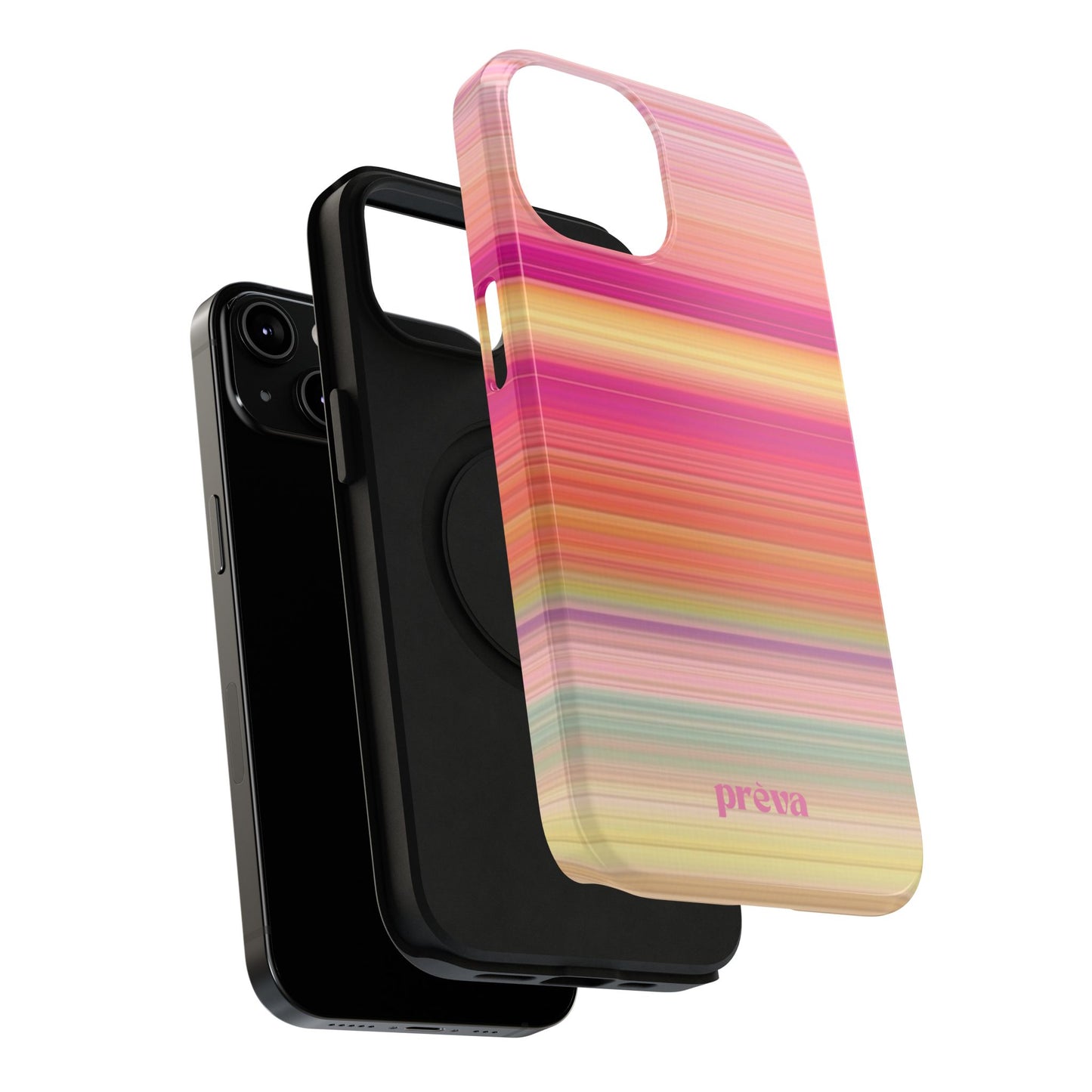 Pastel Stripe Rays Phone Case