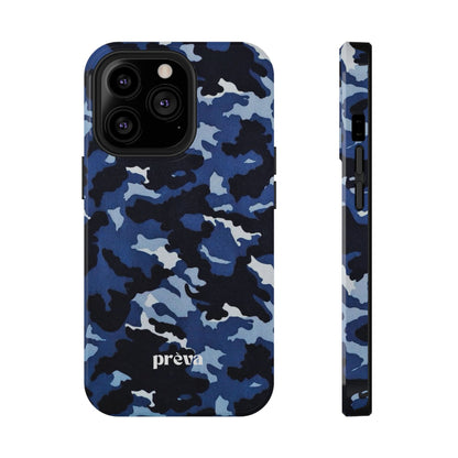 Blue Camo Phone Case