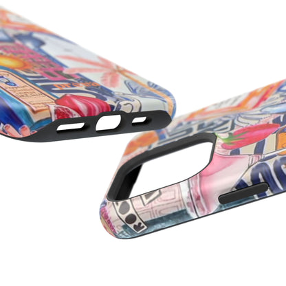 Tropical Beach Collage Phone Case